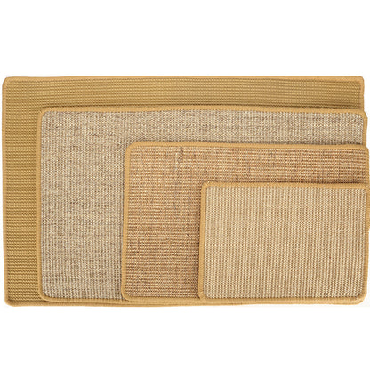 Sisal cat scratching mats in different sizes