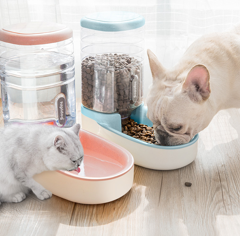 Automatic pet water fountain for cats and dogs