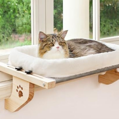 Cat window hammock with suction cups